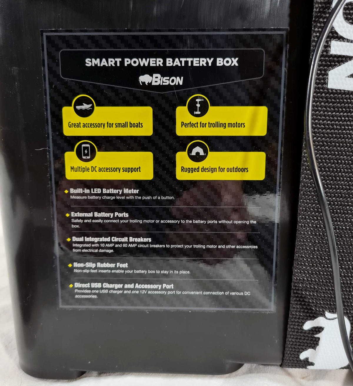 Bison Battery Box USB Plus