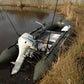 BISON MARINE OLIVE GREEN INFLATABLE FISHING SPORTS AIR RIB BOAT 6 meter