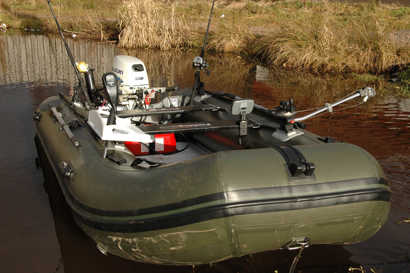 BISON MARINE OLIVE GREEN INFLATABLE FISHING SPORTS AIR RIB BOAT 6 meter