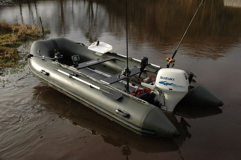 BISON MARINE OLIVE GREEN INFLATABLE FISHING SPORTS AIR RIB BOAT 6 meter
